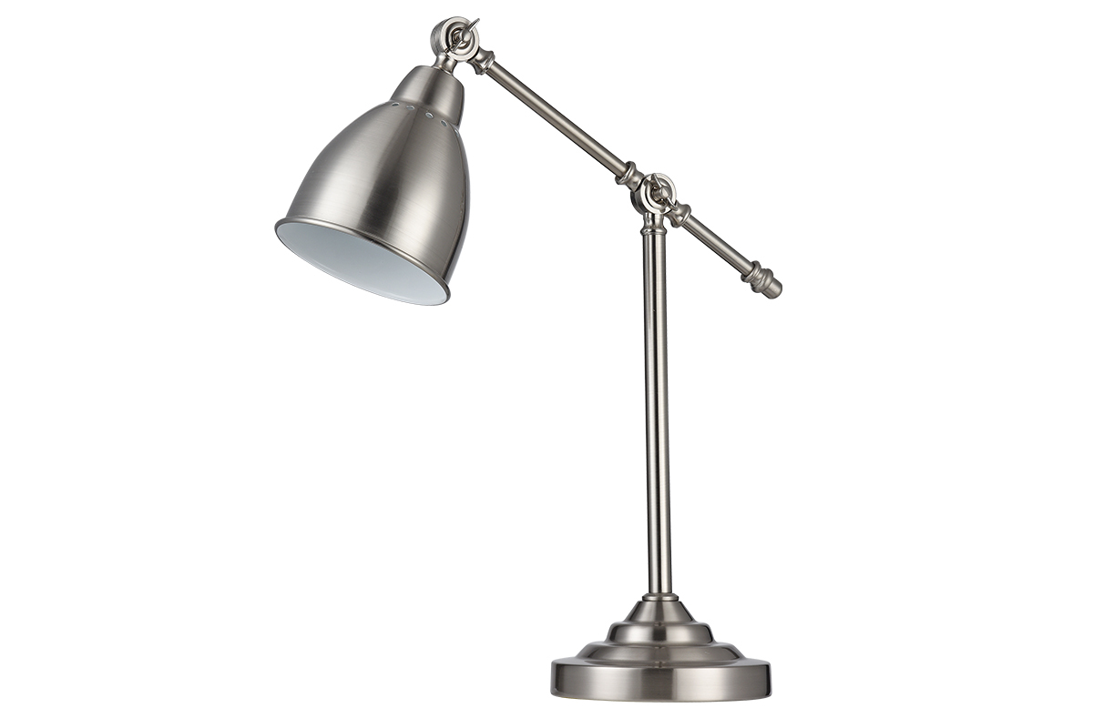 Lampe � poser design m�tal nickel PROJECT
