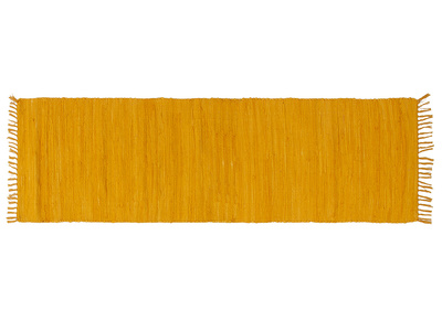 Tapis de couloir jaune cumin 60 x 200 cm AUBAGNE